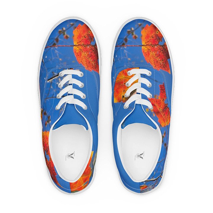 Autumn Kaleidoscope Canvas Men's Shoes product image (1)