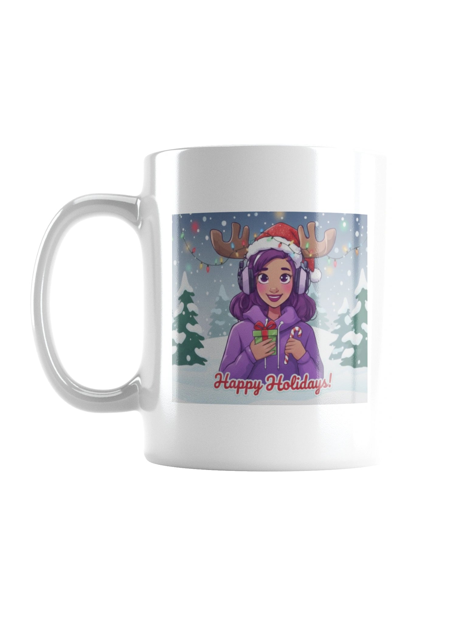 Happy Holidays Moose Mug product image (2)