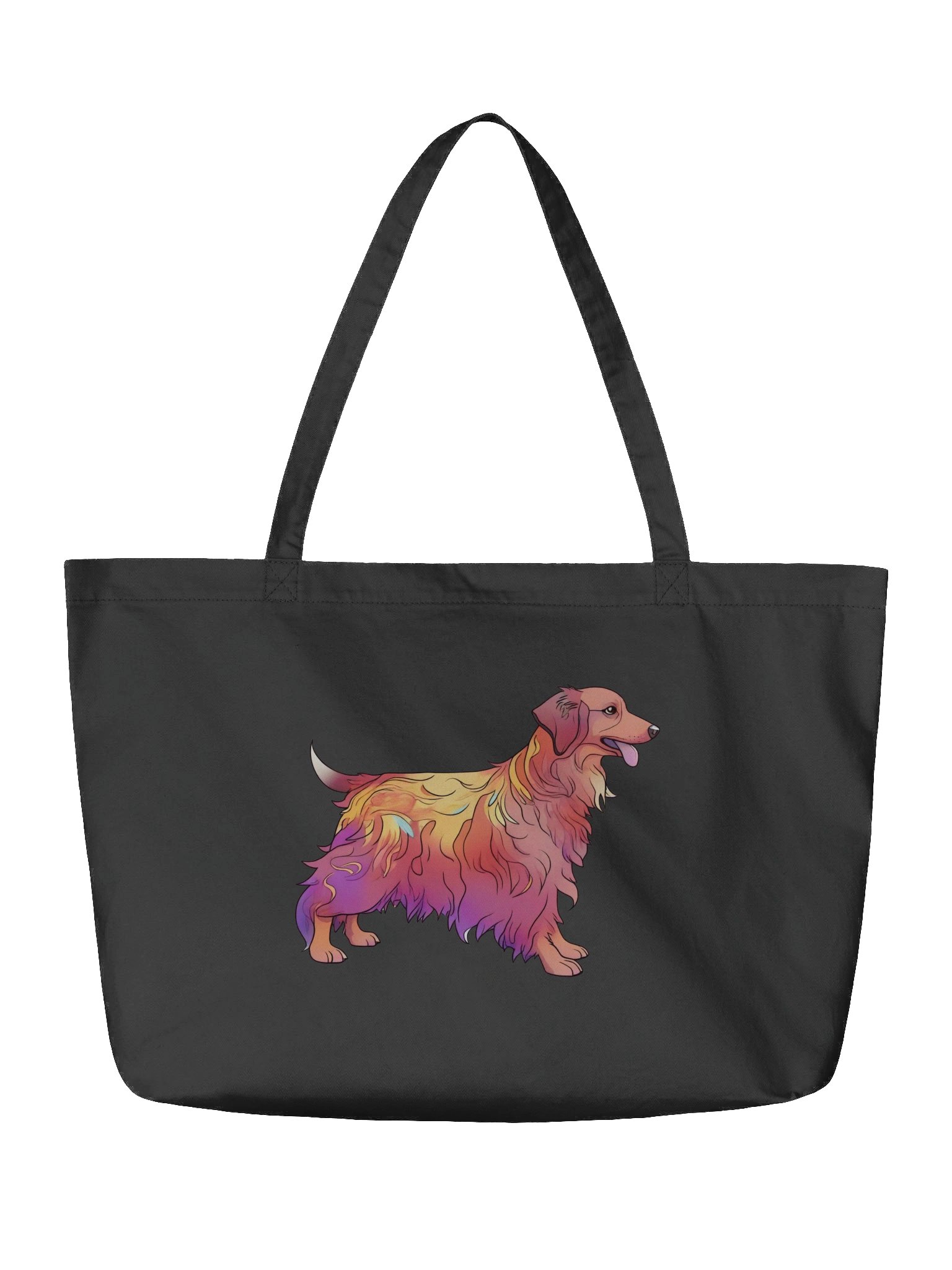 Golden Pup - Eco-conscious Organic Cotton Tote product image (3)