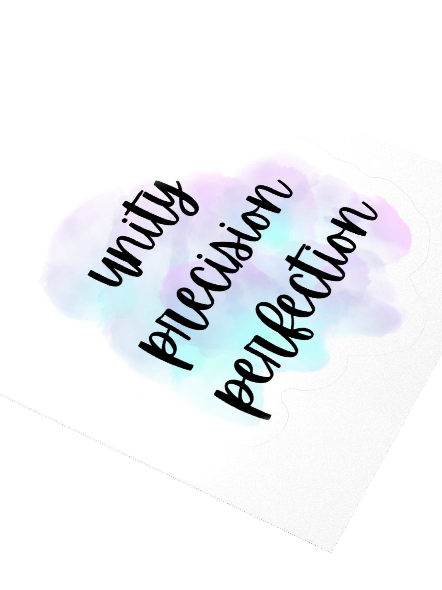 Unity Precision Perfection Sticker product image (8)
