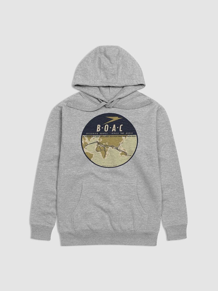 BOAC Speedbird Routes Across The World - Hoodie product image (1)