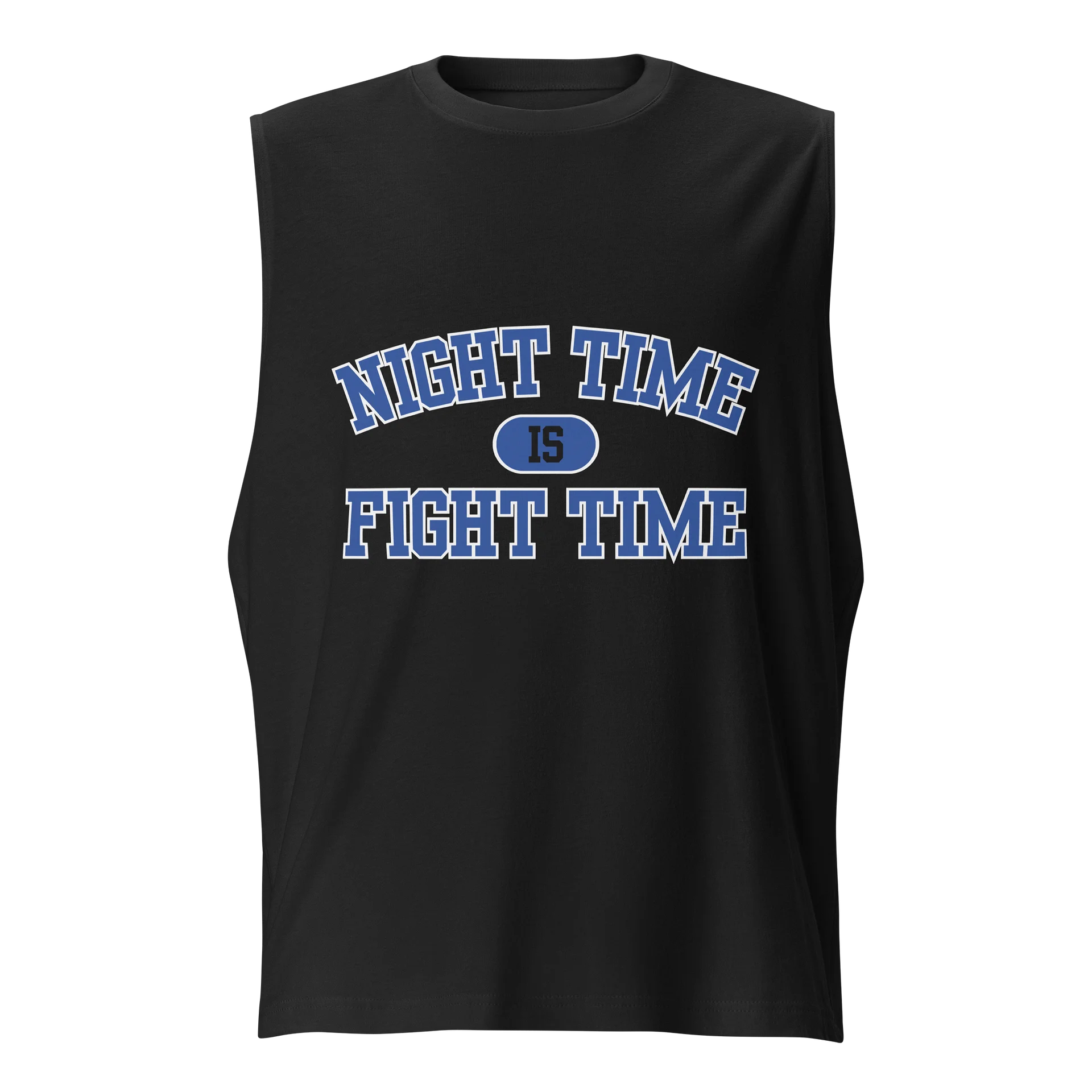 "Night Time is Fight Time" Muscle Tank product image (1)