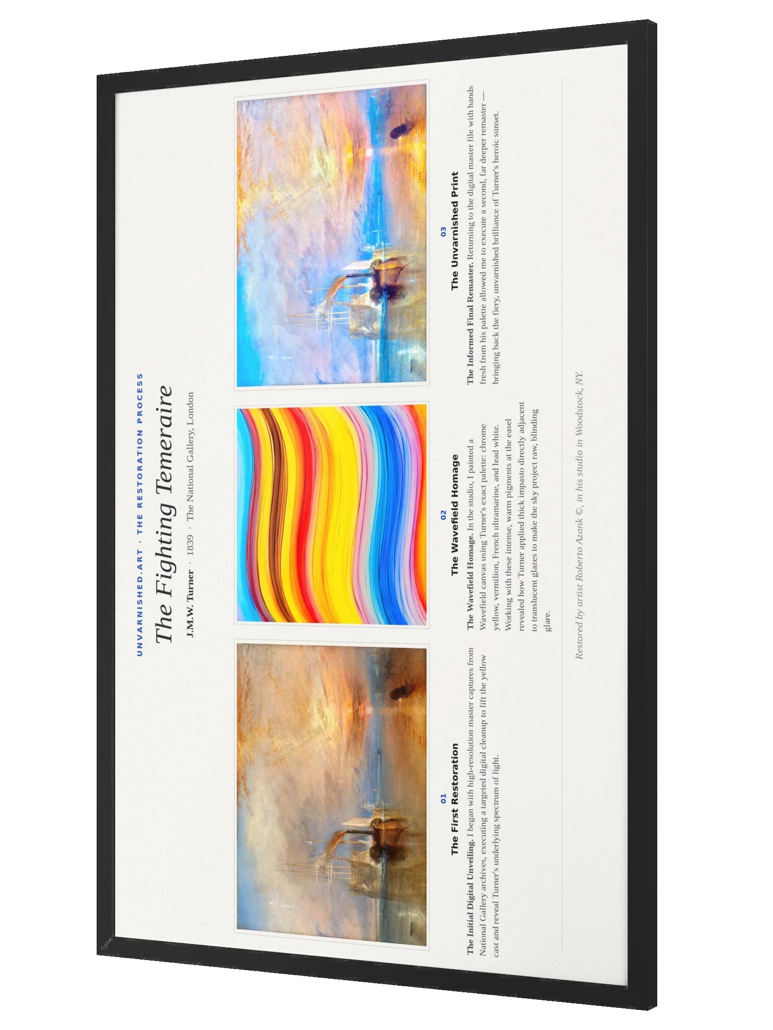 The Fighting Temeraire — Framed Process Poster product image (3)
