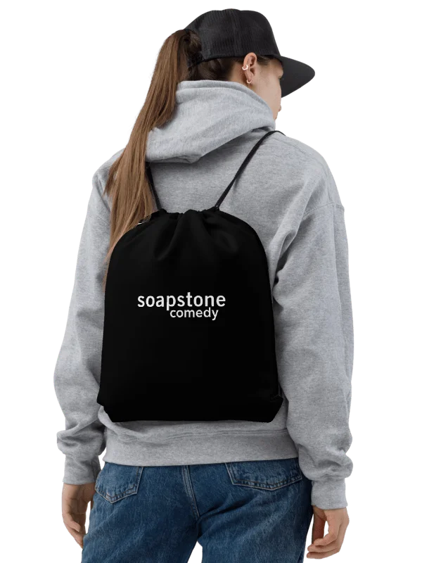 Soapstone Comedy Drawstring Bag product image (1)