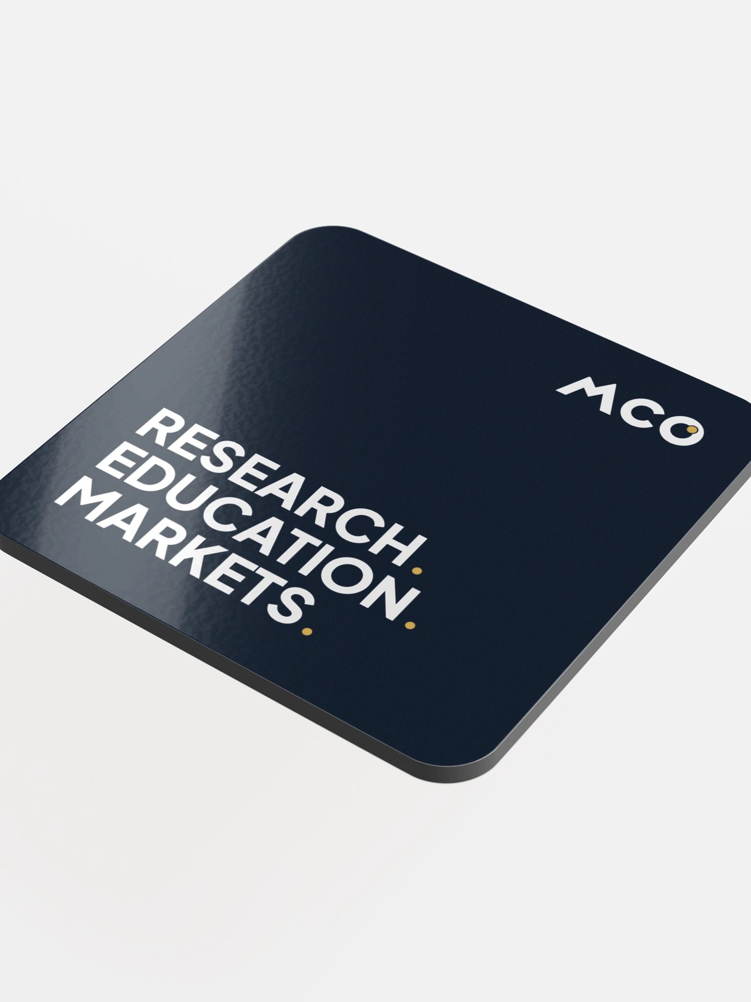 MCO New Logo Research Education Markets Coaster product image (4)