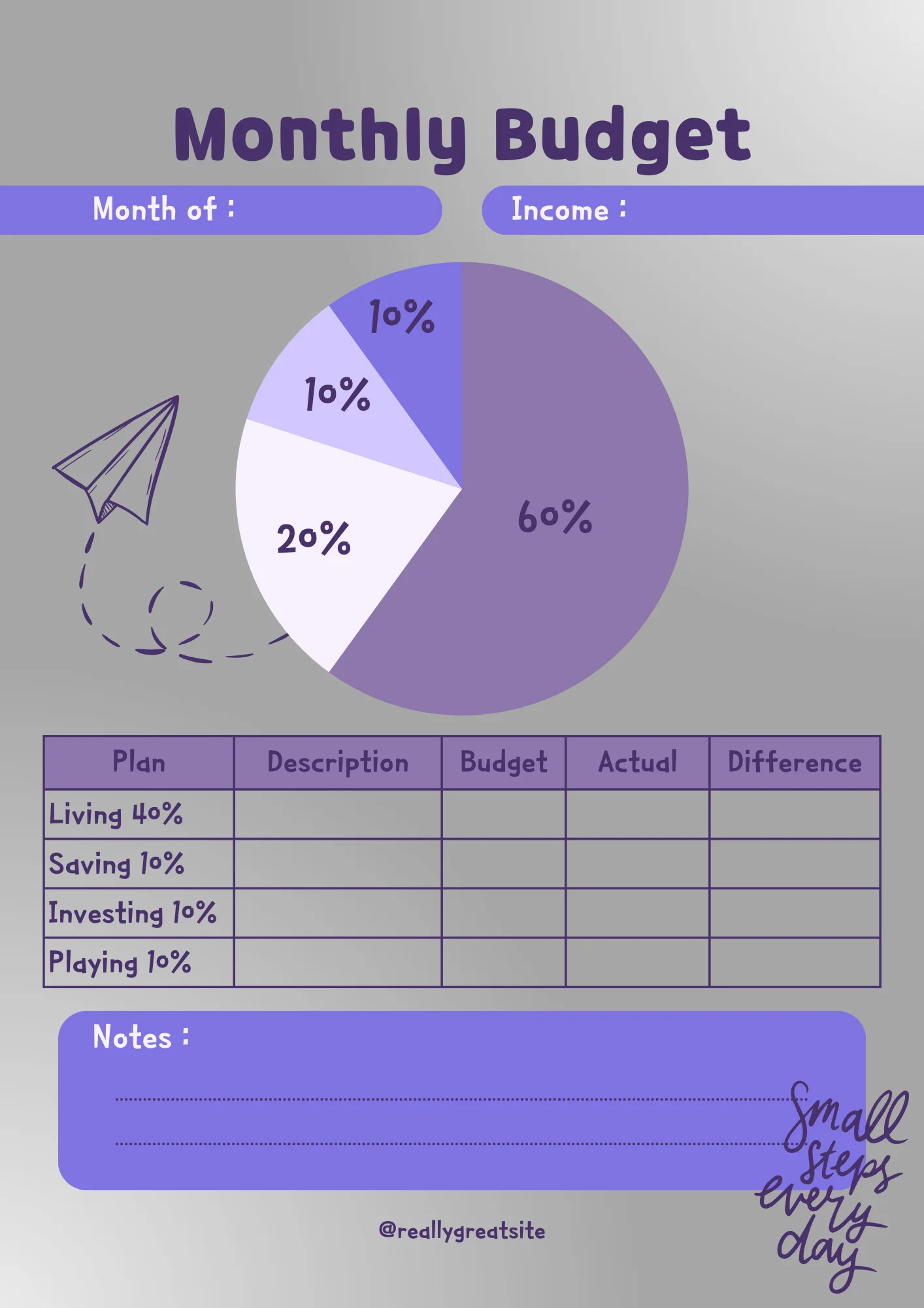 Monthly Budget Planner product image (1)