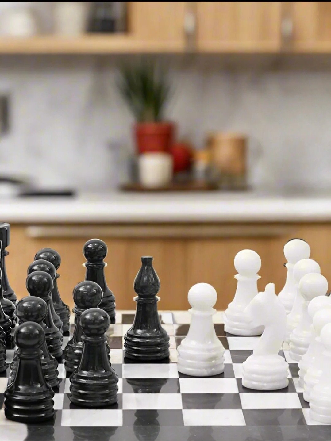 Chess Set Of Marble Made By Hand product image (9)