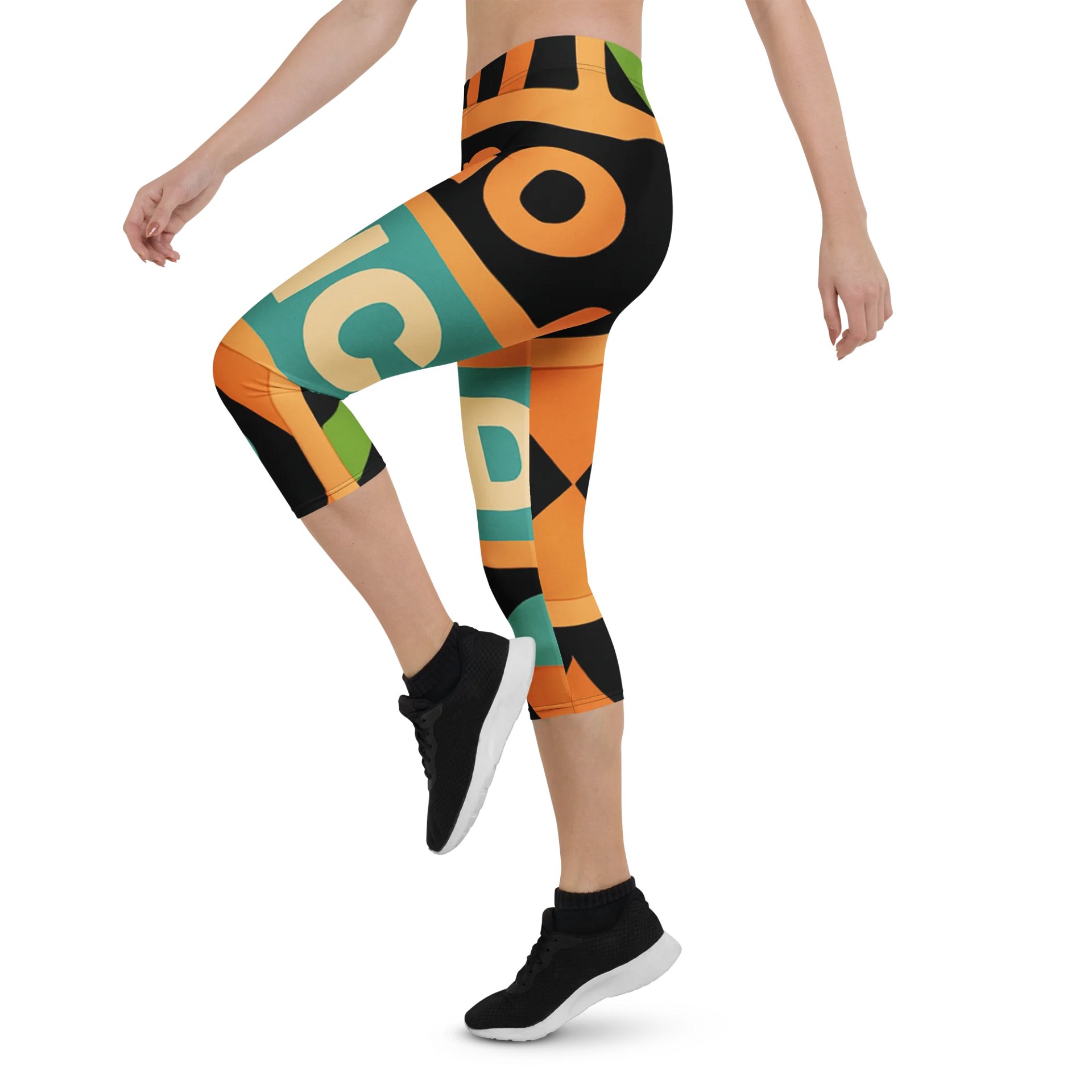 ''Philius Apparel'' All-Over Print Capri Leggings product image (1)