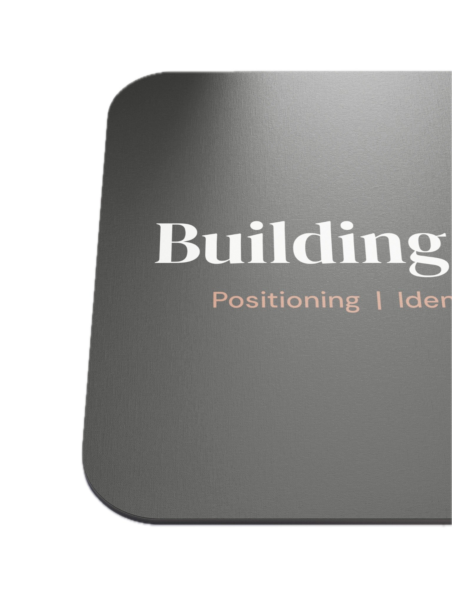 Black classic mouse pad product image (6)