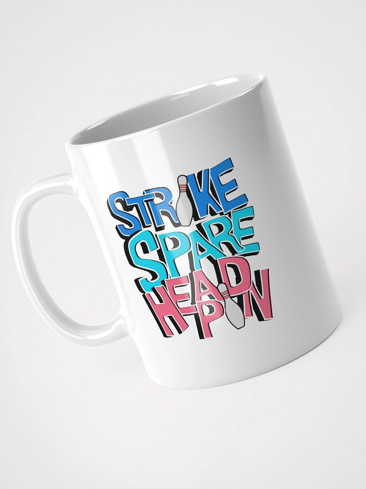 Strike Spare Headpin Bowling Mug product image (2)