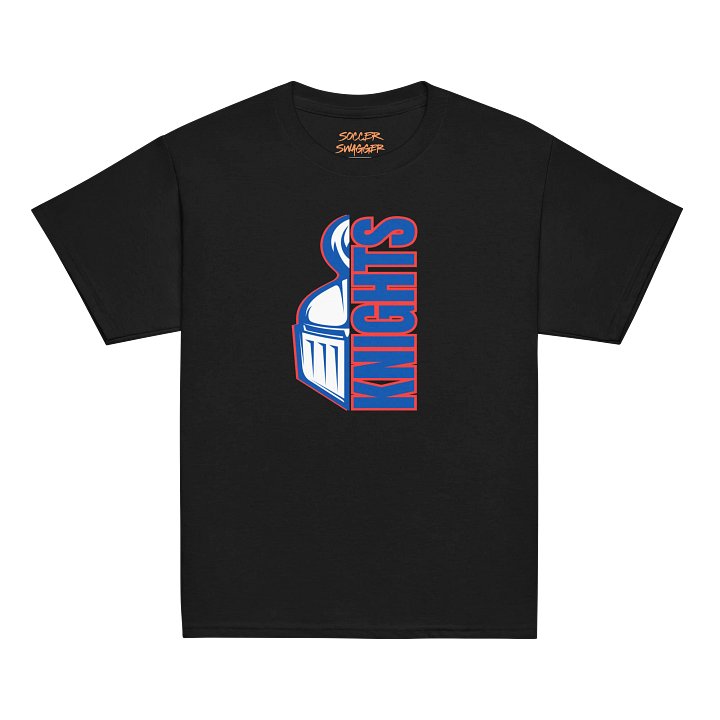 Youth Knight Helmet Graphic Tee product image (2)