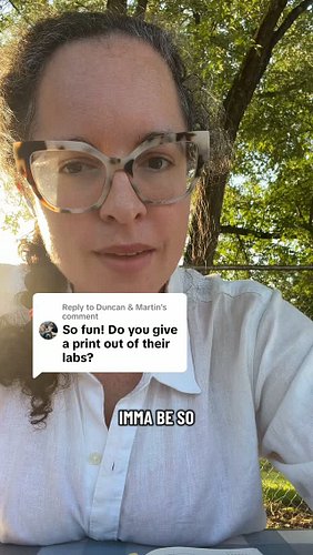 & Martin I am insanely impressed that any of you are able to do a lab review without printed labs to reference and doodle on....