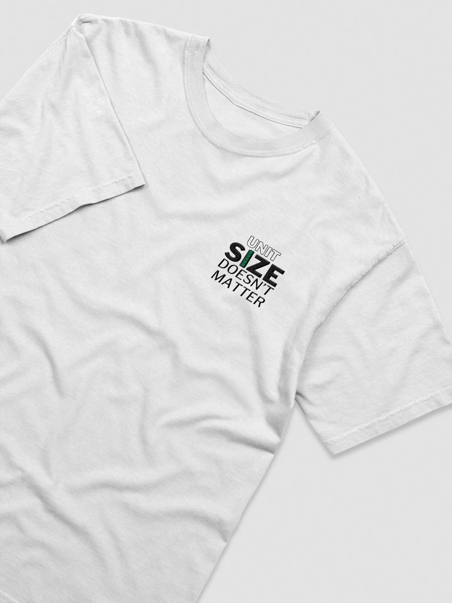 unit SIZE Doesn't Matter (Left Logo) (Embroidered) product image (2)