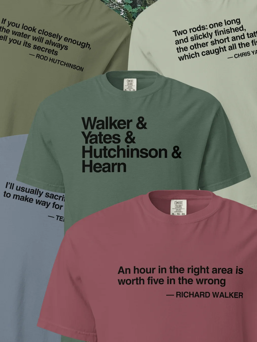 Carp Legends 5 Shirt Bundle (Save 20%) product image (1)