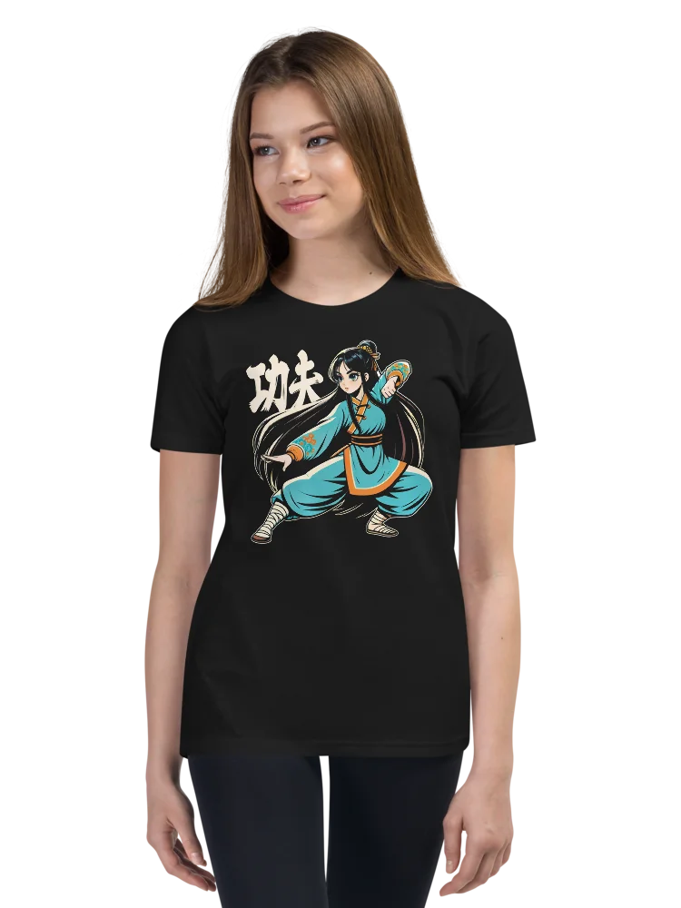 Kung Fu Girl Youth T-Shirt product image (2)