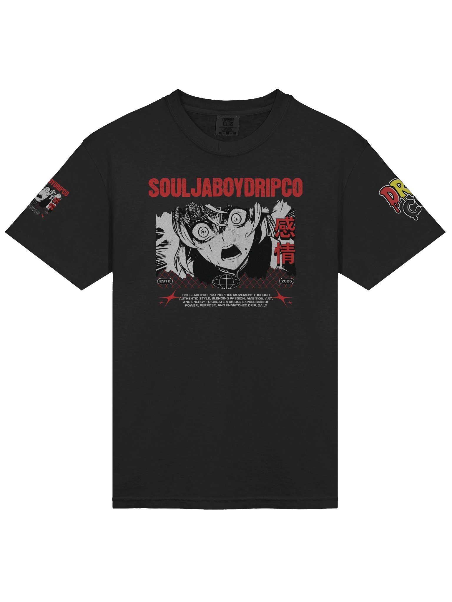 SOULJABOYDRIPCO Anime T-Shirt product image (3)