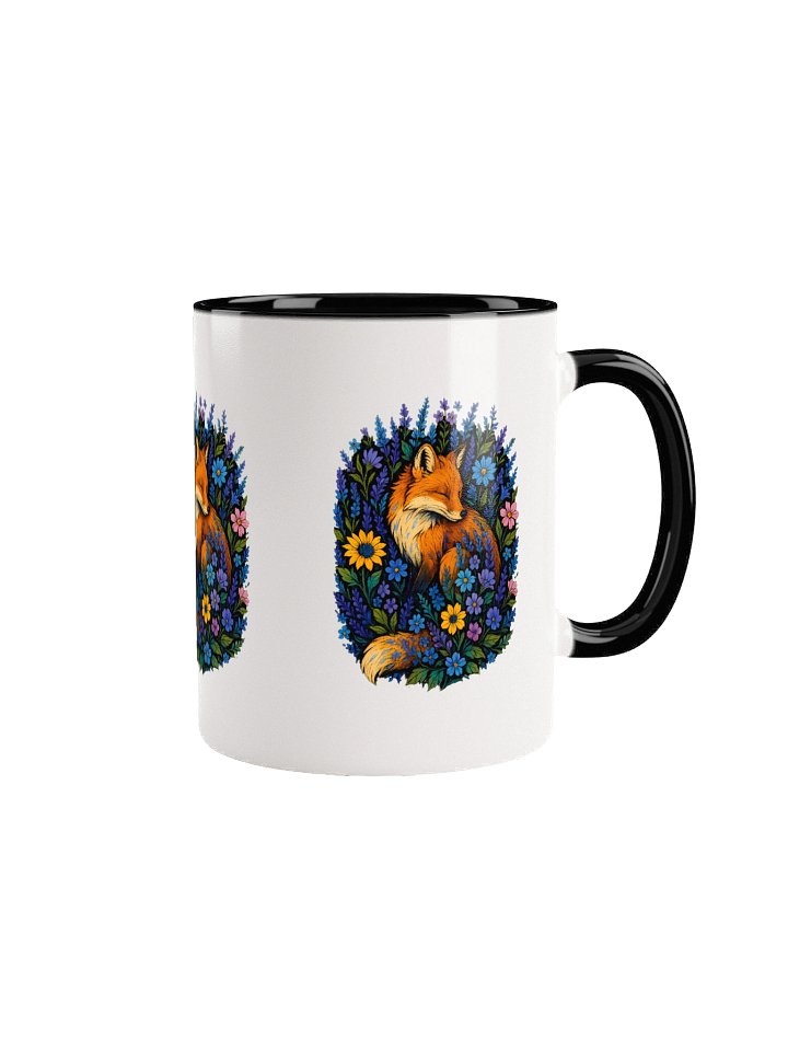 Cottagecore Fox Mug With Wildflower Meadow And Enchanted Forest Style product image (9)
