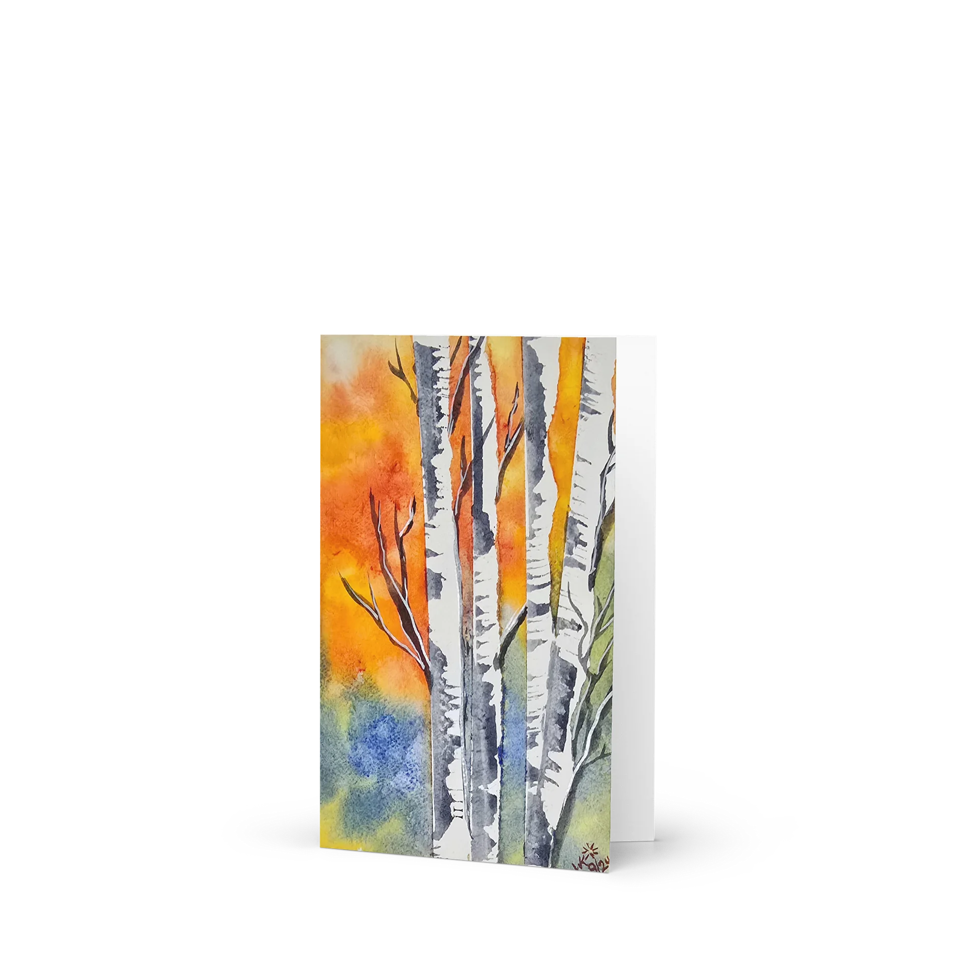 Fall Birch - Greeting Card product image (1)