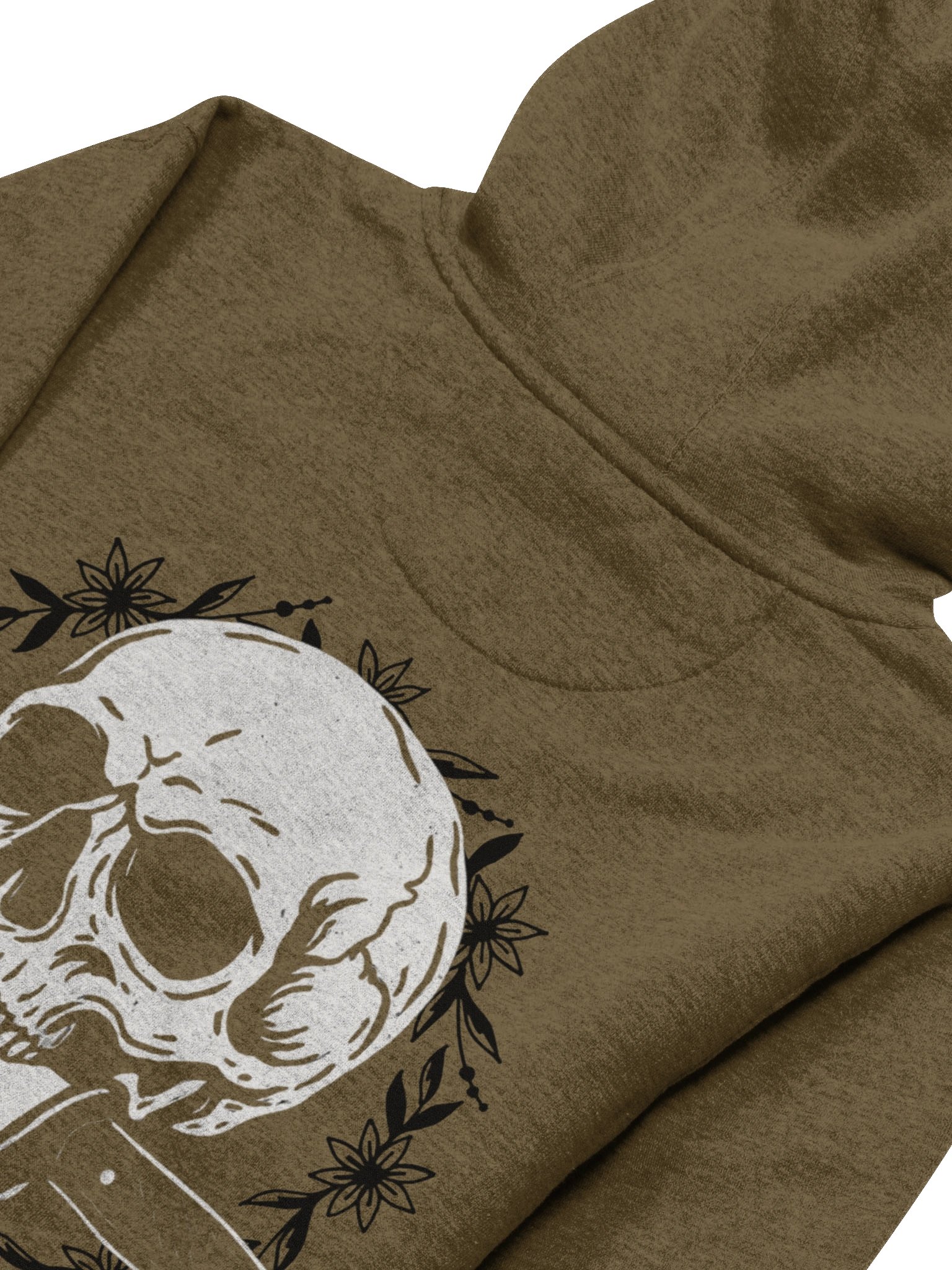 Skull & Knife - Unisex Hoodie (Military Green) product image (4)