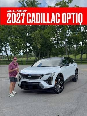 Should you consider this 2027 Cadillac OPTIQ over New competition like the BMW iX3?? #cadillac #cadillacoptiq #carreview #cars #carconfections 