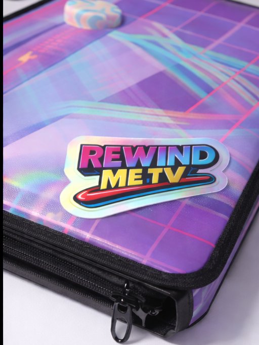 REWIND ME TV HOLOGRAM Sticker Sheet product image (4)