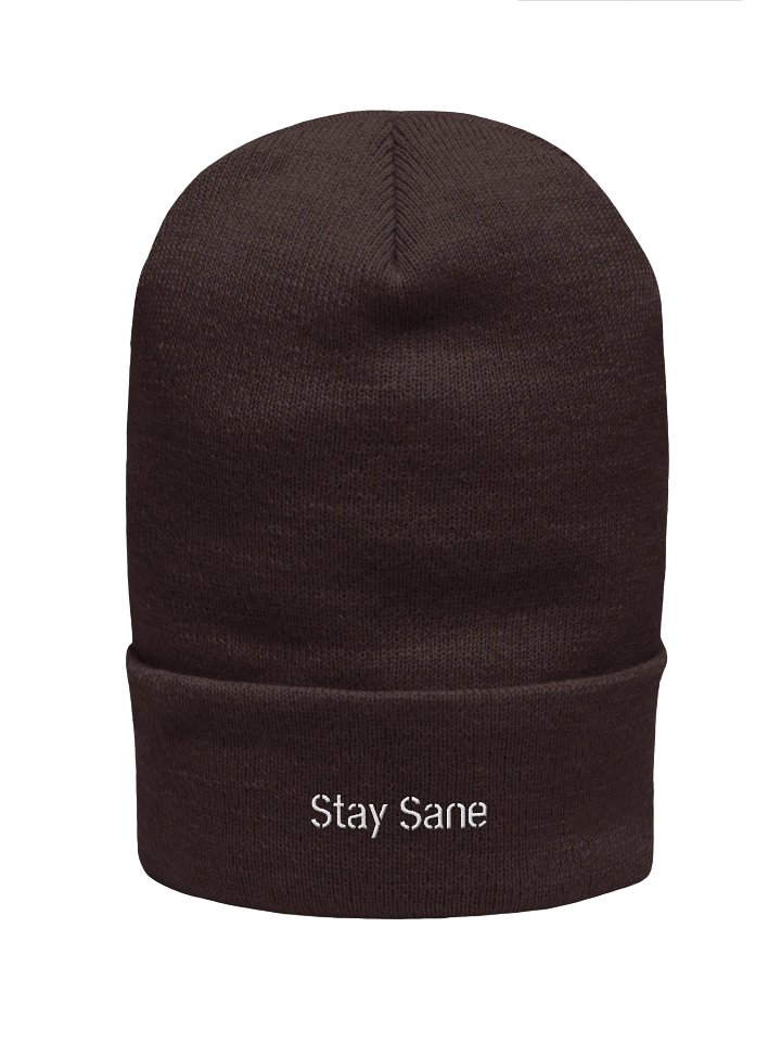 Stay Sane Beenie product image (3)