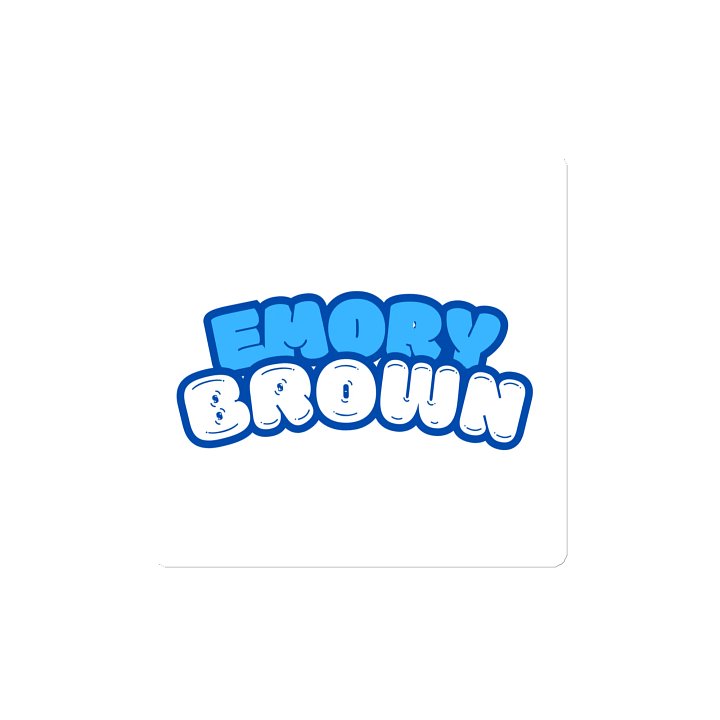 Playful EMORY BROWN Die-Cut Magnets product image (2)
