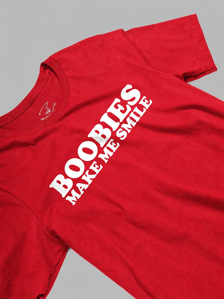 BOOBIES MAKE ME SMILE TEE product image (1)