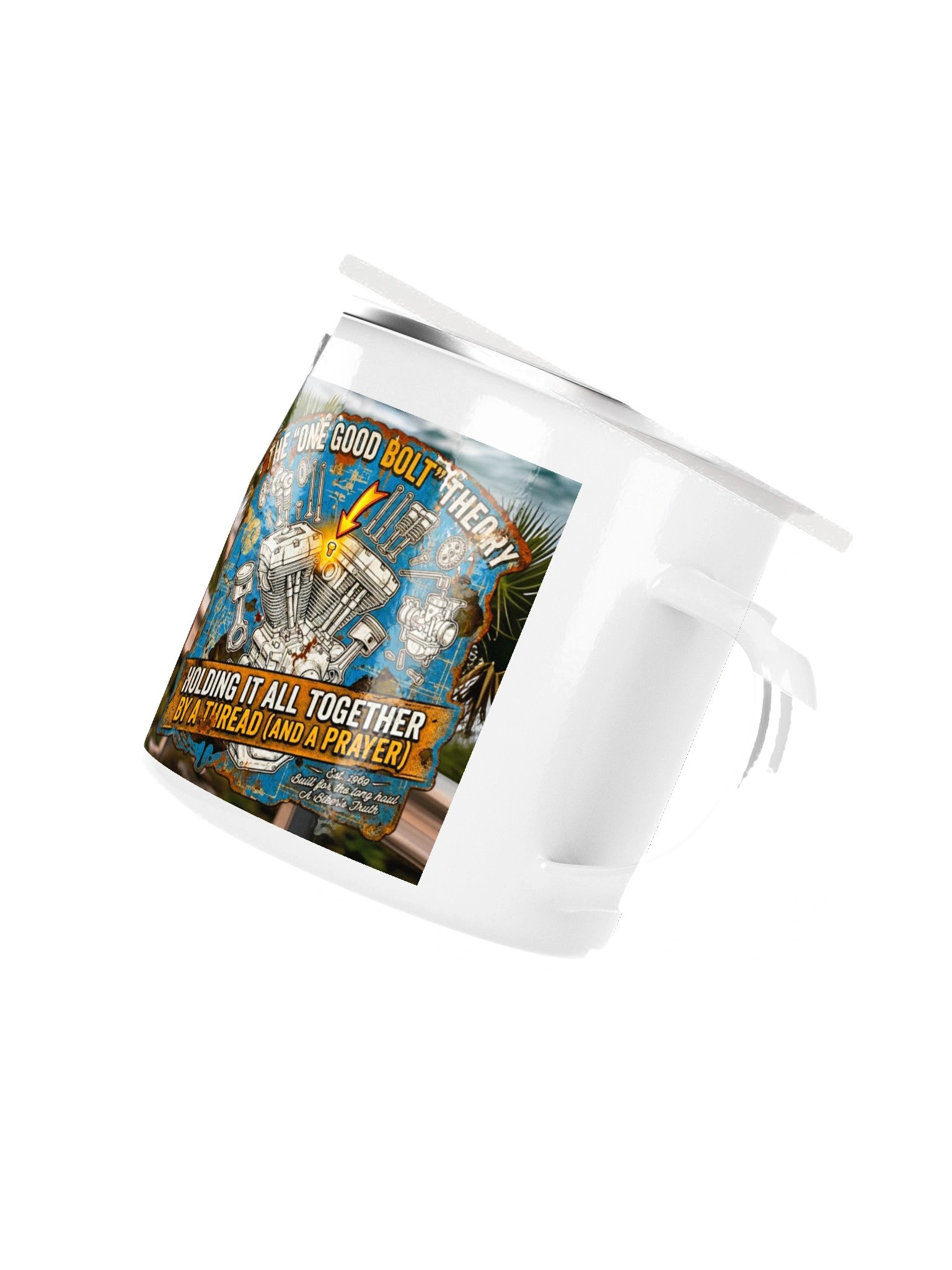 MötoGraffitti Ole Florida Biker "Hot Joe" Mug product image (3)