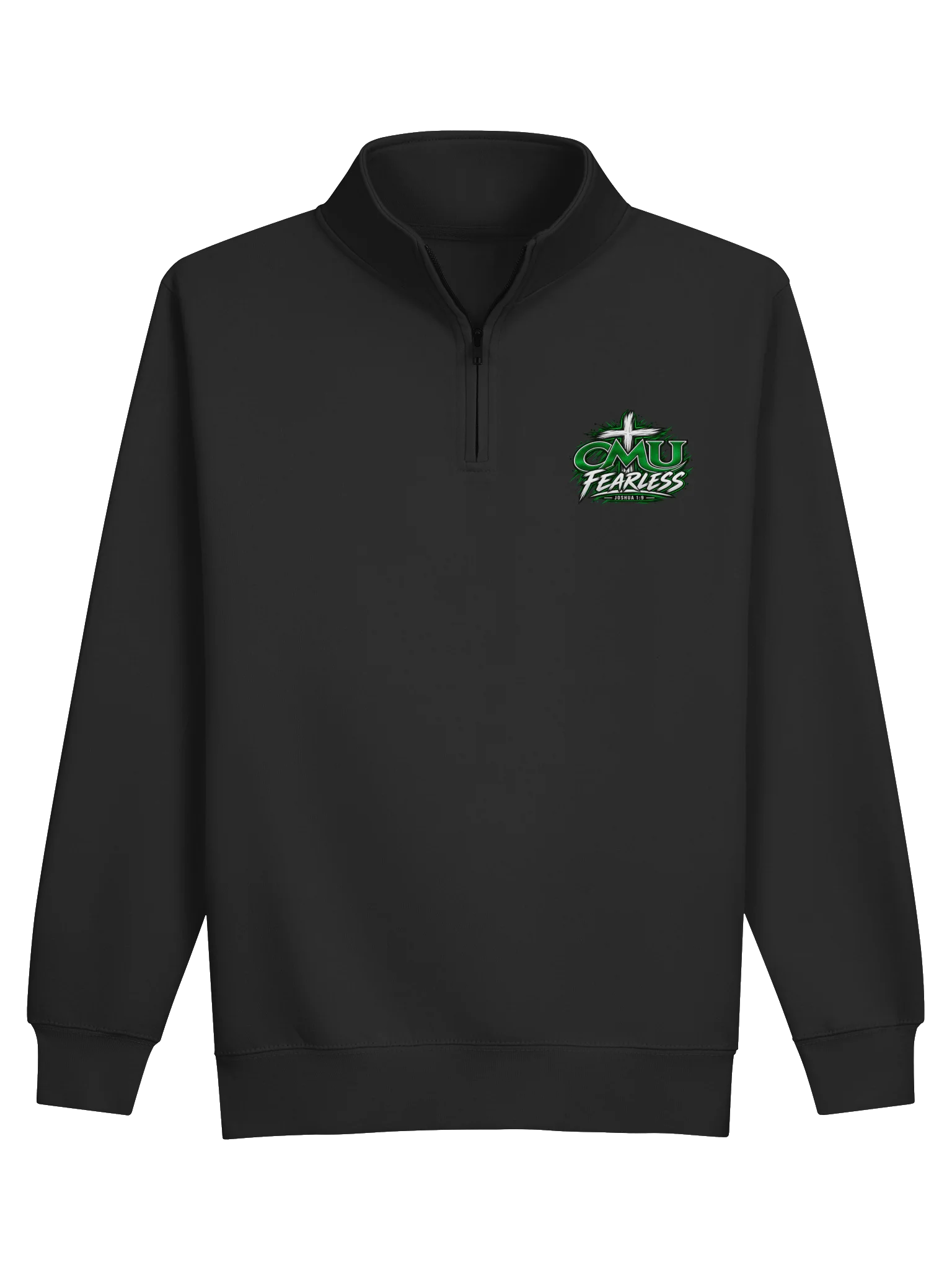 CMU Fearless Christian Quarter-Zip Sweatshirt product image (3)