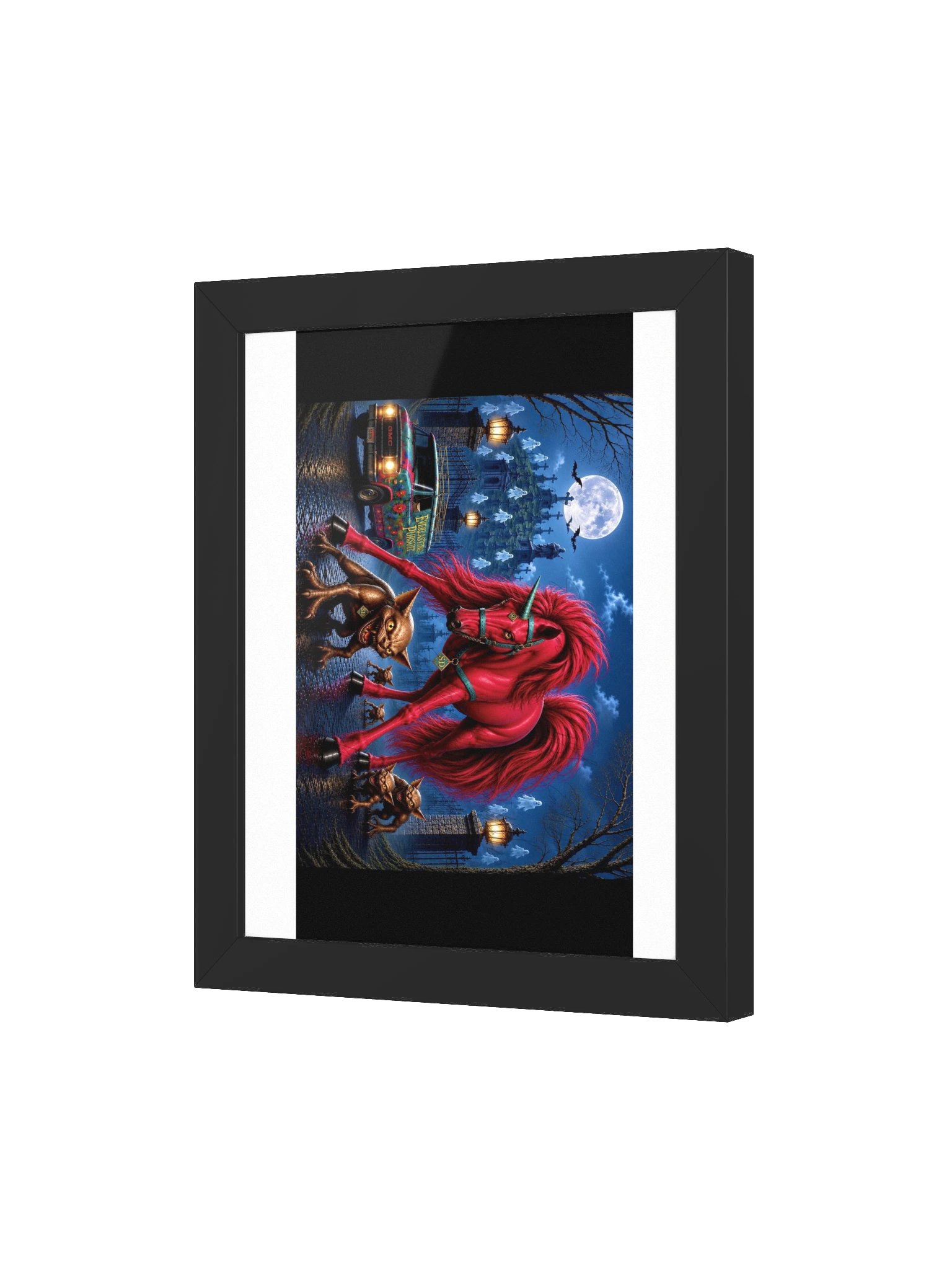 Scoobi' Deire' — Midnight Graveyard Framed Poster product image (7)