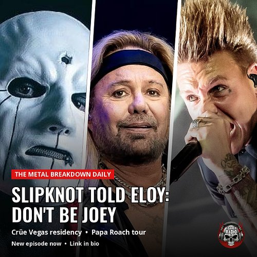 Slipknot told their new drummer not to play it right. 🥁

Eloy Casagrande says Clown's first instruction was 