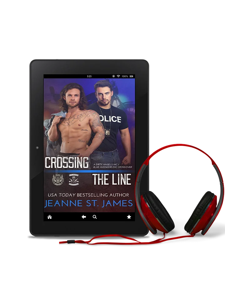 Crossing the Line: A Dirty Angels MC/Blue Avengers MC Crossover (Audiobook) product image (1)