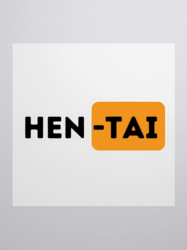 Hen-tai sticker product image (1)