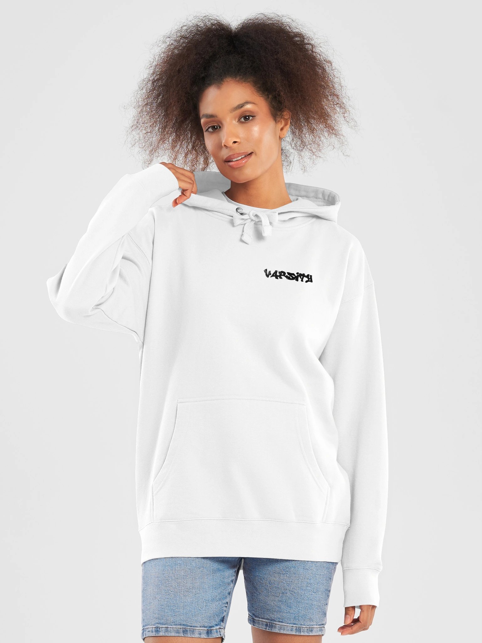 V4RSITY Faith Over Fear Hoodie (White) product image (5)