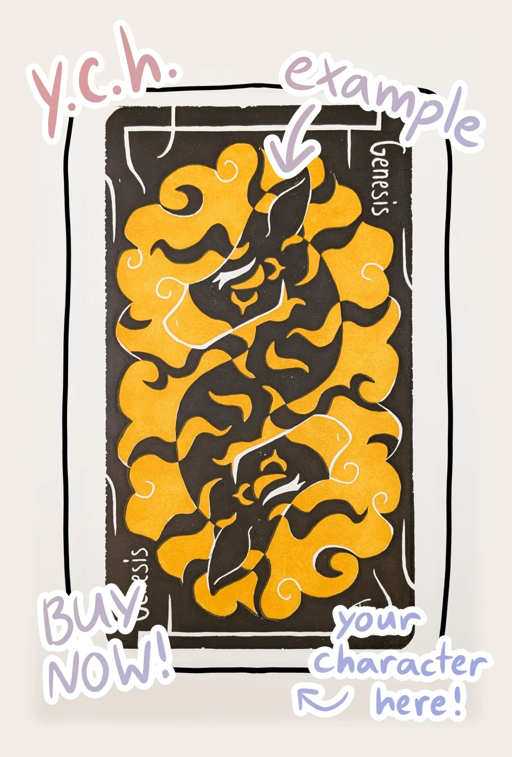 Card YCH (Your Character Here) product image (1)