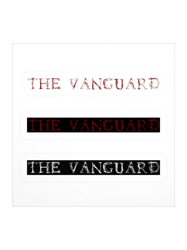 The Vanguard Kiss Cut Stickers product image (1)