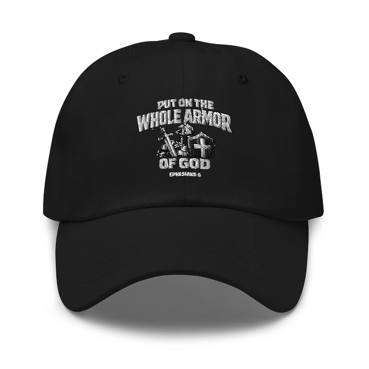 Armor of God Knight Shield Dad Hat product image (1)