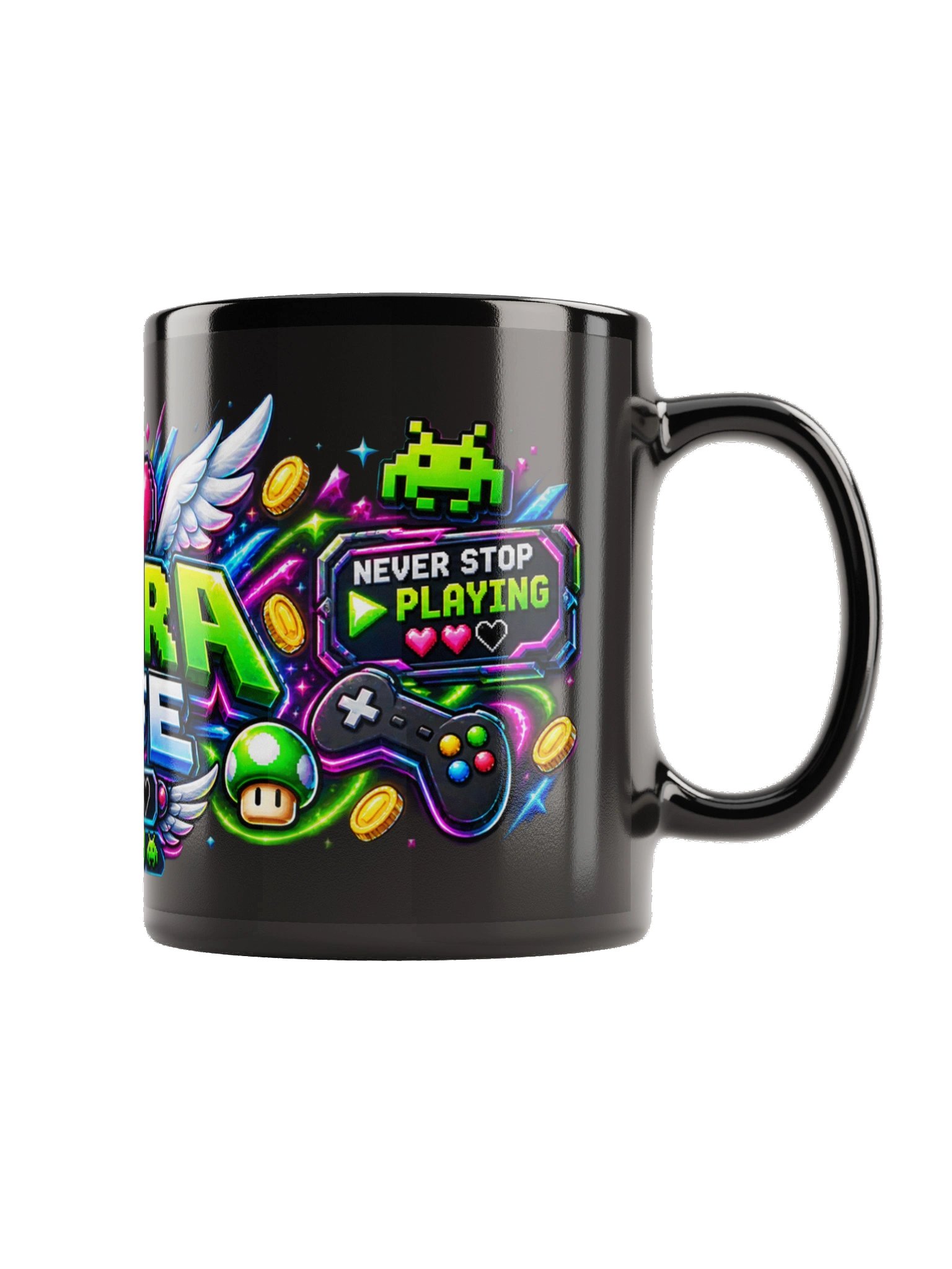 Extra Life Gaming Mug - Pixel Mode product image (3)