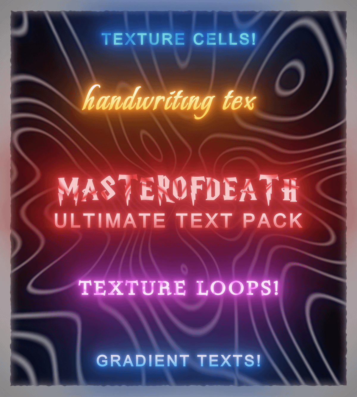 Ultimate Text Boxes Ultimate Text Pack | MasterofDeath's Editing Preset Store