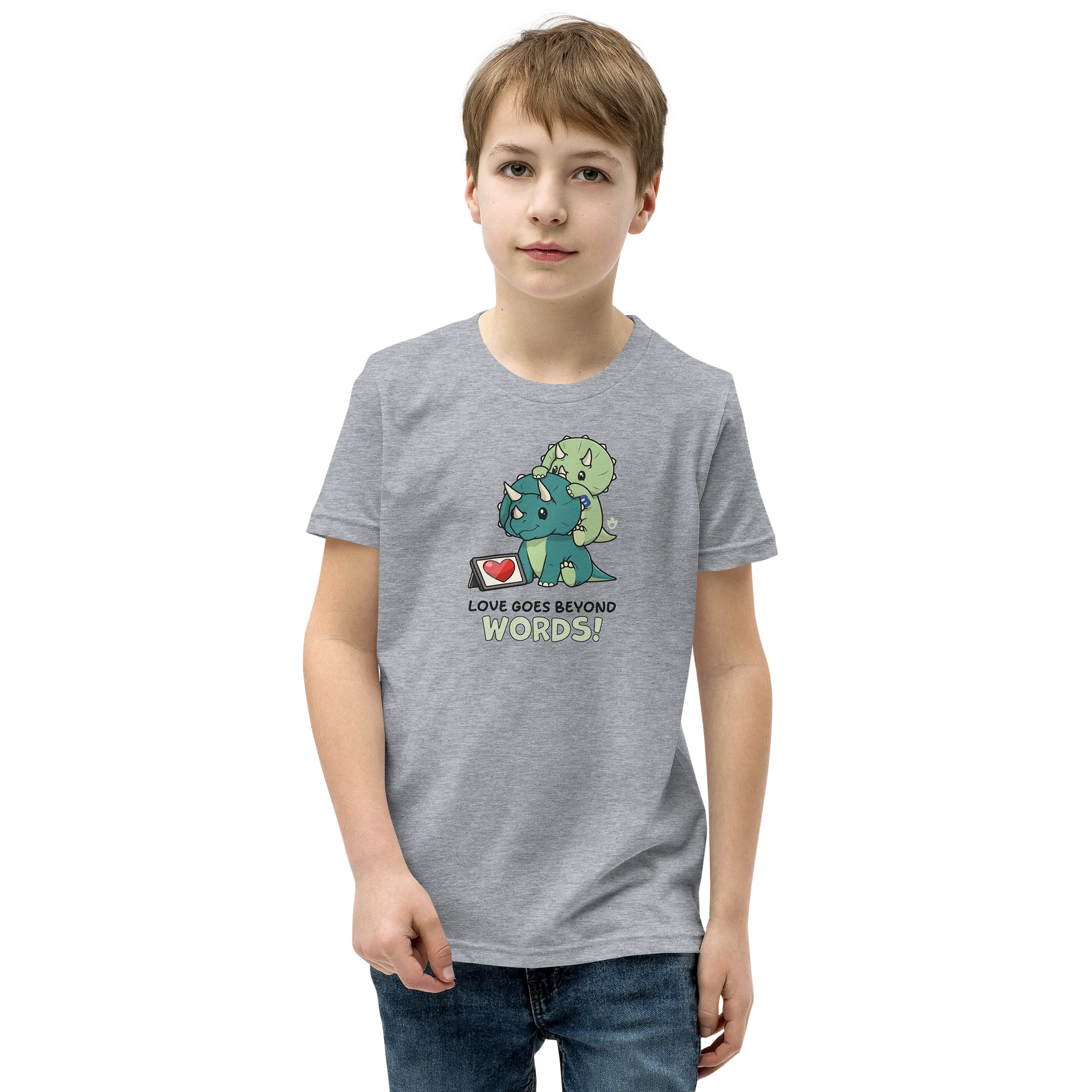 Love Goes Beyond Words! - Kids Tee product image (1)