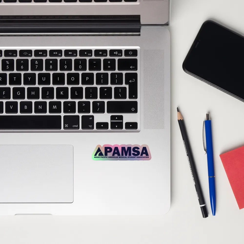 Holographic Long Logo Sticker product image (12)