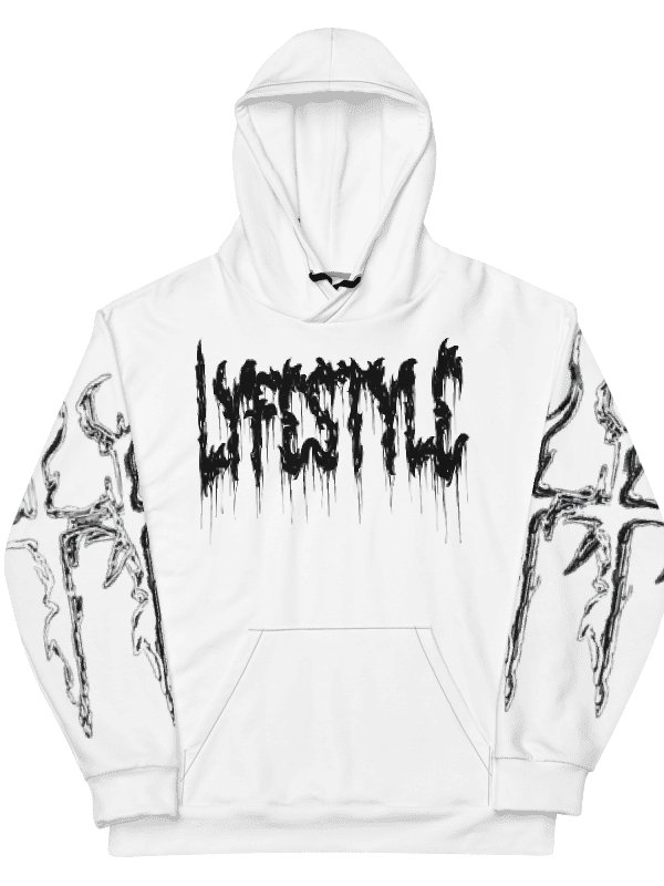 LYFË3 STRAIGHT OFF THA LOT CROSS HOODIE product image (1)
