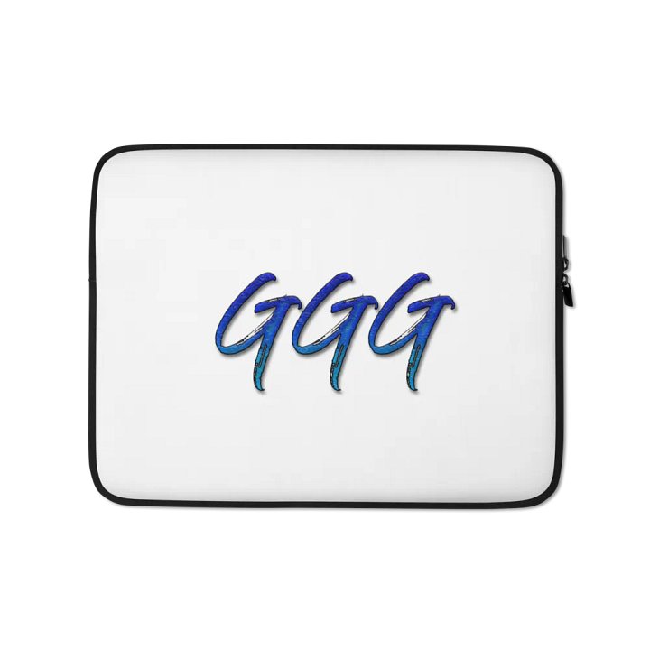 GGG Logo Laptop Sleeve product image (1)