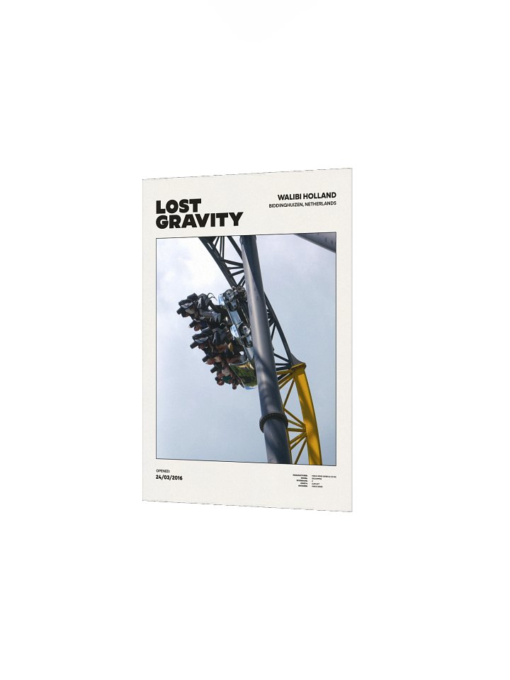 Lost Gravity Drop Premium Poster product image (2)