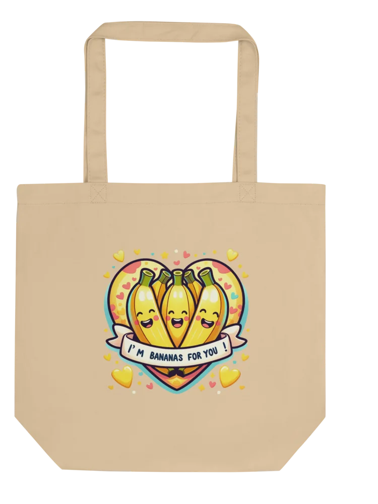 I'm bananas for U Tote Bag product image (2)
