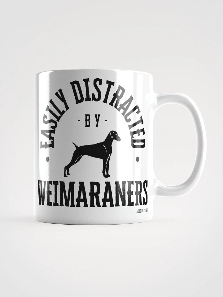 Easily Distracted - White Glossy Mug product image (1)