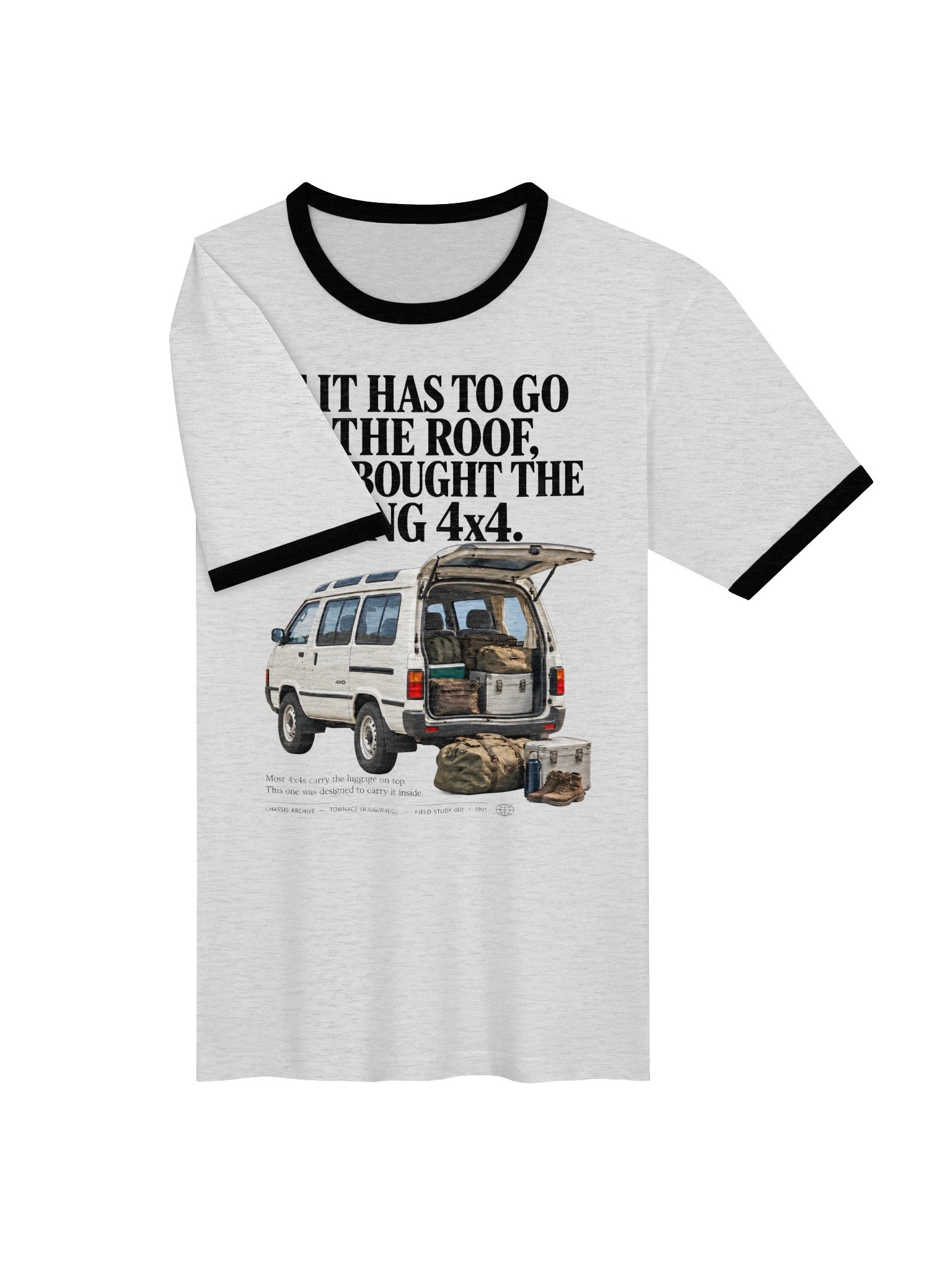 Wrong 4x4: 1991 Toyota TownAce 4WD Tee product image (3)