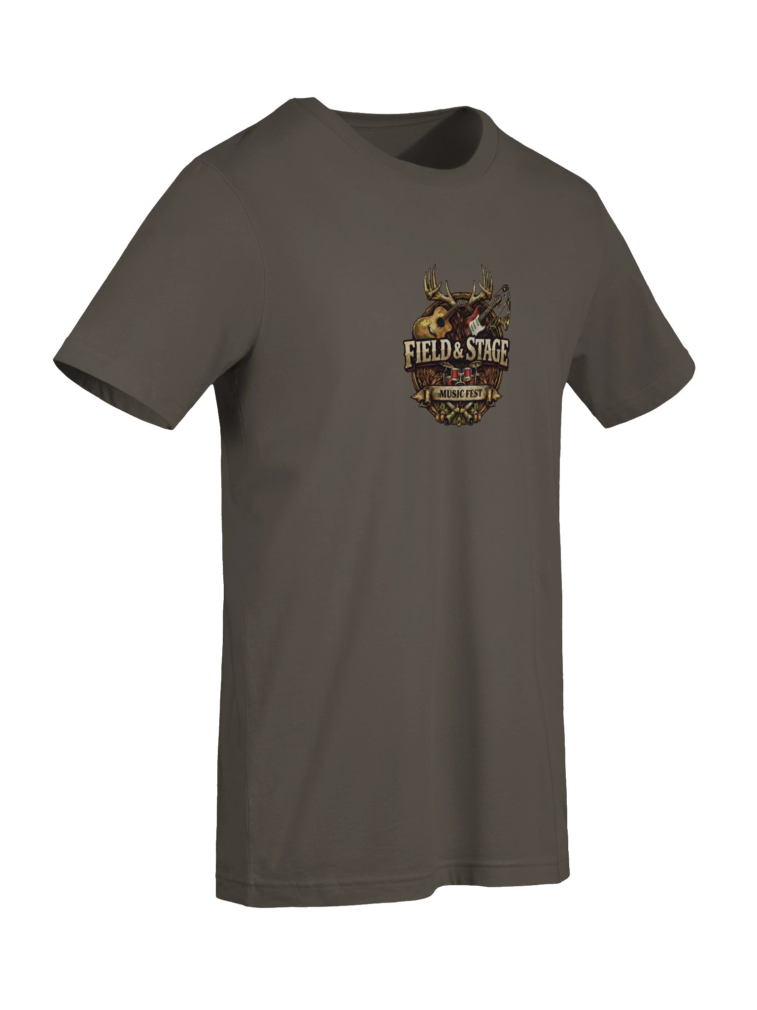 Field & Stage Music Fest Supersoft Tee - Army Green product image (9)