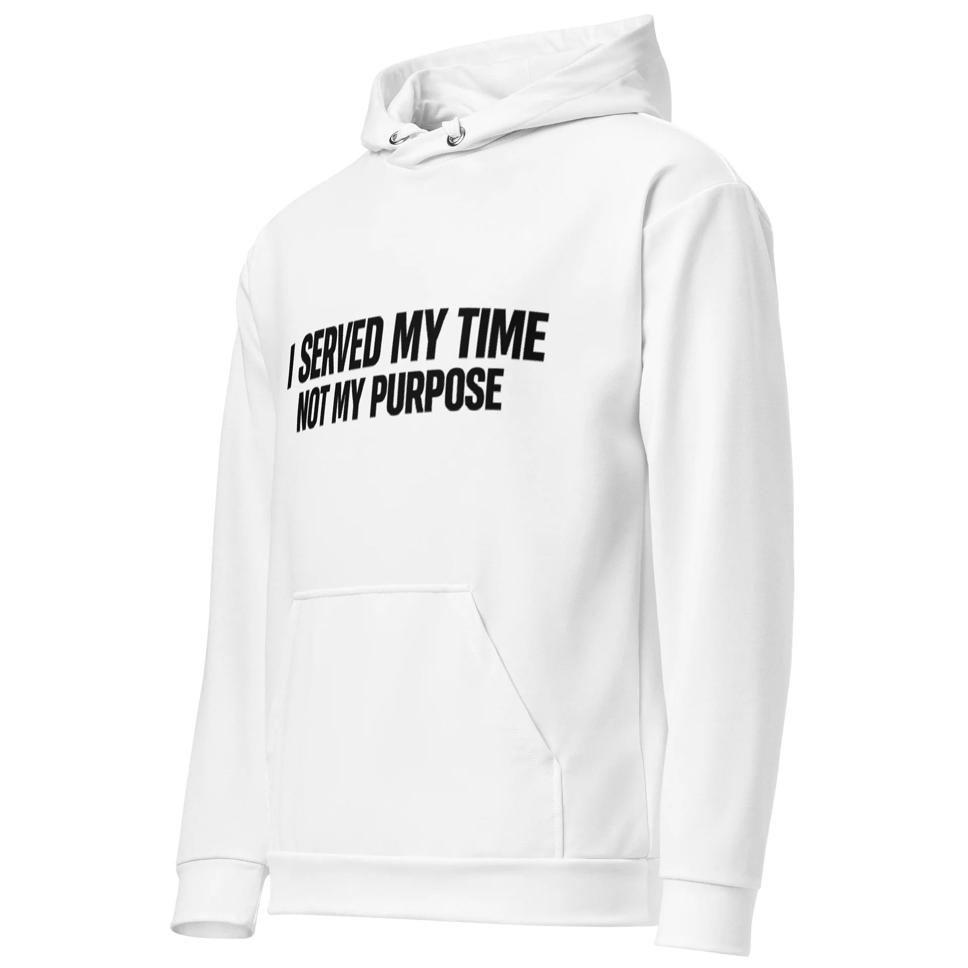 I Served My Time Not My Purpose White Hoodie product image (3)